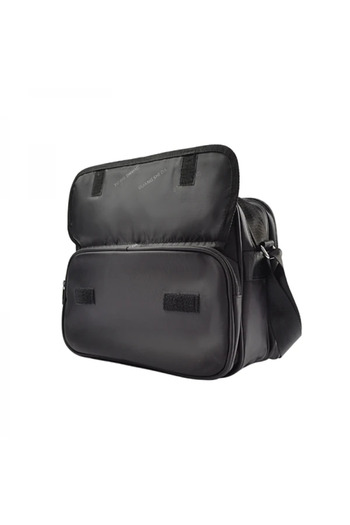 Rovitech Men's Office Bag, Polyester, Black, 33x14x25 cm