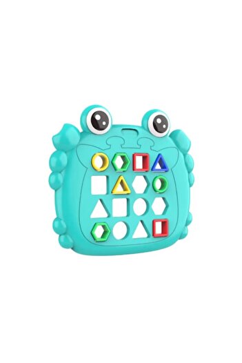 OEM Educational puzzle toy, multicolor, cards, learn colors and geometric shapes, 3 years +