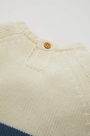DeFacto Baby Boy Color Block Crew Neck Knitwear Sweater (25 Au)