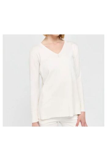 tülaybutik Women's V-Neck Plain Knitwear Sweaters