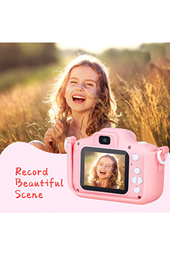 VALA Kids Camera, 40 Mpx, Full HD 1080P, Dog Model, Dual Front/Back Camera, Selfie Function, 2-inch Scree