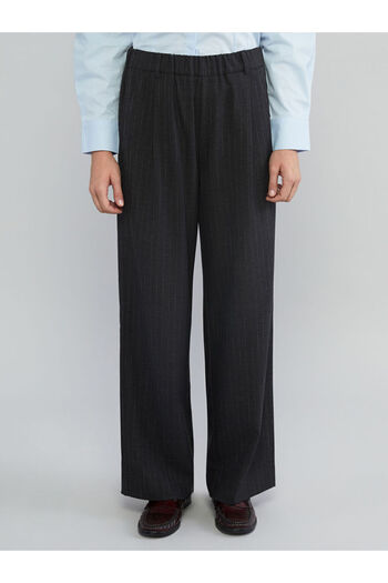 LC Waikiki Elastic Waist Striped Women's Trousers