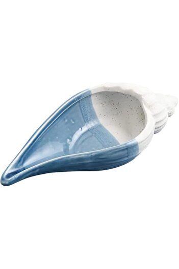 Generic Conch Jewelry Dish Tray - Ceramic Ring Holder, Trinket Tray, Ocean Style Storage for Earrings and C