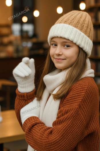 Ritagarcia Plush Children's Gloves