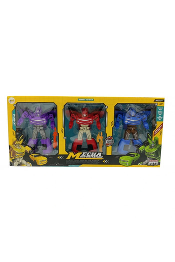 TOYFEST 3-in-1 Transforming Robot