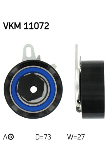 SKF Timing belt tensioner roller VW TRANSPORTER T4 bus (70B 70C 7DB 7DK 70J 70K 7DC 7DJ) 1990-2003