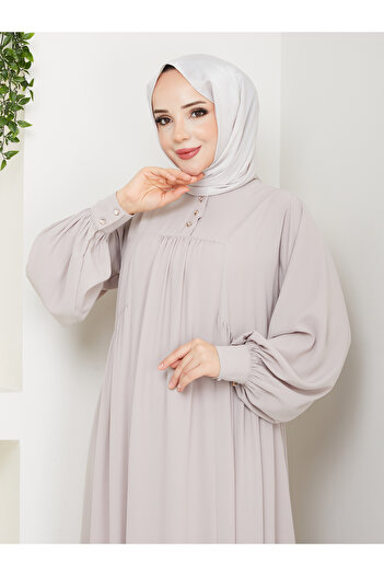 Rüyam Moda Pi̇lli̇seli̇ Roba Dress