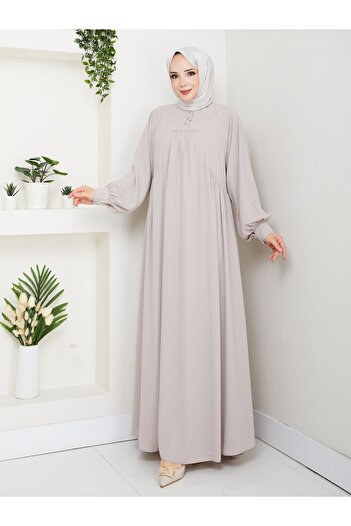 Rüyam Moda Pi̇lli̇seli̇ Roba Dress