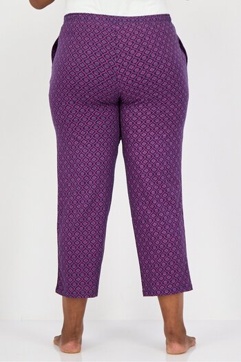 Zivame Women Allover Print Pull On Pyjama Bottom, Multicolor