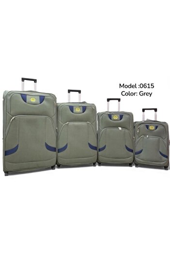 ELEGANT G Luggage Travel Suitcase Trolley Bag – Set of 4pcs – With Spinner Wheels(20"+24”+26”+32” inch) FABRIC