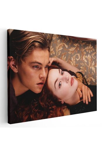 Tablou Canvas Leonardo DiCaprio Kate Winslet painting, code 1961