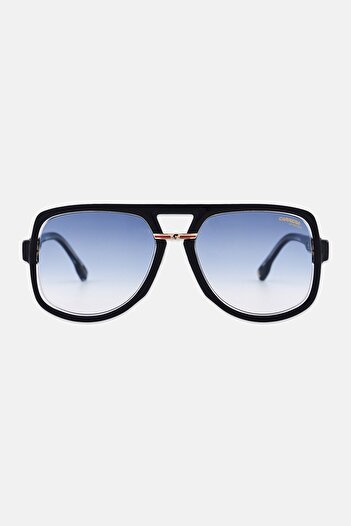 Carrera Men 2078847C55908 Aviator Sunglasses, Black