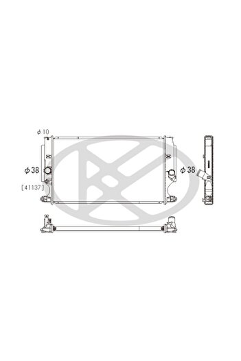 Koyorad Radiator, set filtre de schimb, Toyota AURIS (_E18_)
