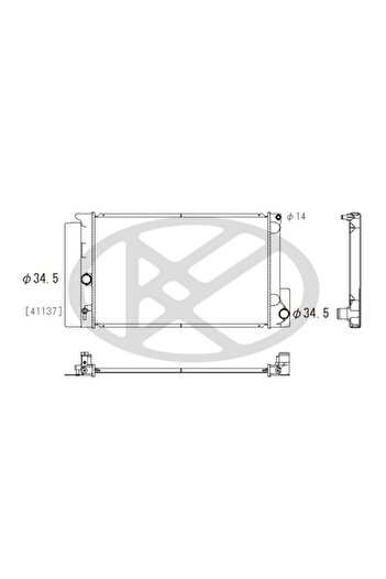 Koyorad Radiator, set filtre de schimb, Toyota COROLLA Saloon (_E15_)