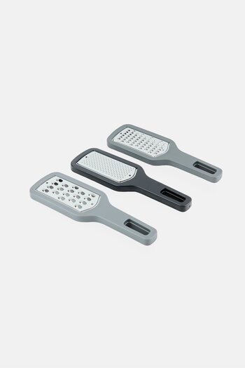 Phantom Chef 3 Pcs Stainless Steel Nesting Grater Set, Multicolor