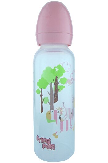 Primii Pasi Decorated PP baby bottle 250 ml