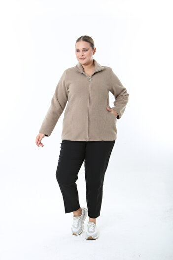 XL Modam Women's Zip-Up Plus Size Cardigan