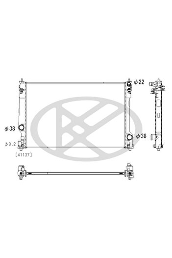 Koyorad Radiator, set filtre de schimb, Toyota RAV 4 V (_A5_, _H5_)