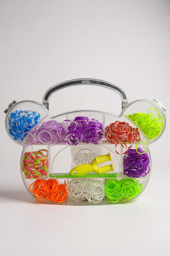 TOMBİ-X Rubber Band Bracelet and Necklace Making Kit Panda Model