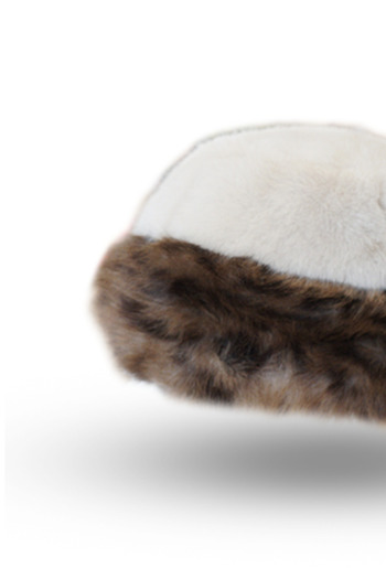 BASIC Elegant fluffy women's winter hat