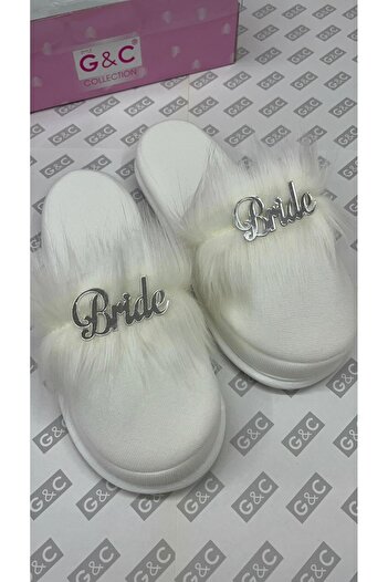GC Bride Pregnant Mother Slippers - Pregnant Slippers Crown Set with Box