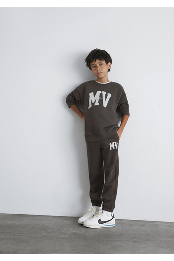 Mavi 6010010-71593 Mv Printed Brown Sweatpants