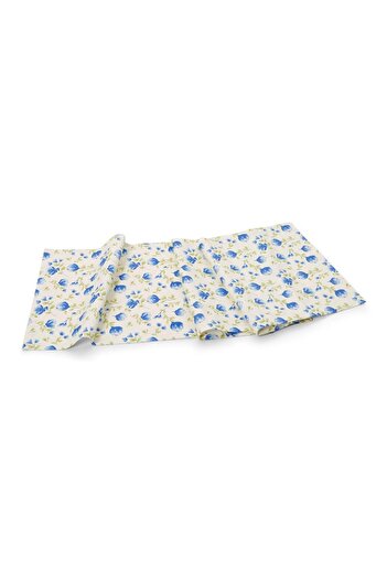 Tchibo Floral Print Table Runner 40 x 180 cm, Multicolor