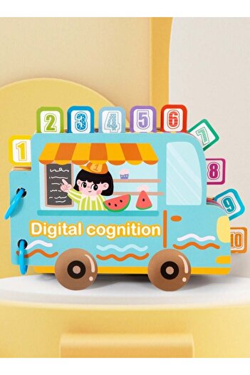 Generic Montessori Multisensory Number Sorting & Cognitive Learning Toy for Kids