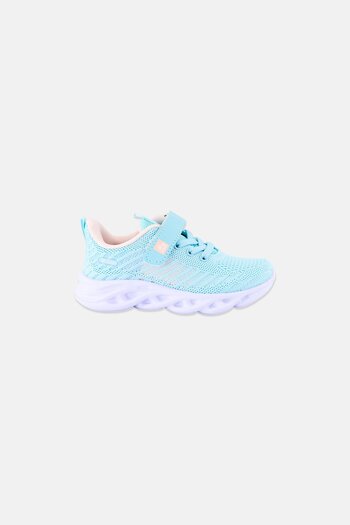 RBX Toddlers Girl Velcro Running Shoes, Mint Green