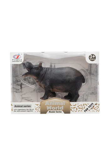Eco Lounge Boxed Model Figure Animal Hippopotamus / Hippopotamus