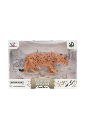 Eco Lounge Boxed Model Figure Animal Wolf Leopard