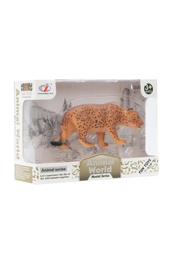 Eco Lounge Boxed Model Figure Animal Wolf Leopard