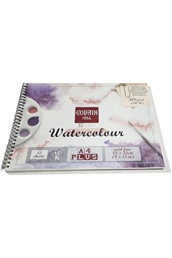 STOREMAX Polysight Art Iron 1986 Water Book 12 Sheets 300Gr Watercolour (A5 17X23Cm) Trendzap 467437