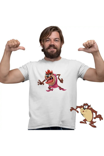 OEM Men's T-Shirt Tasmanian She-Devil Taz Devil