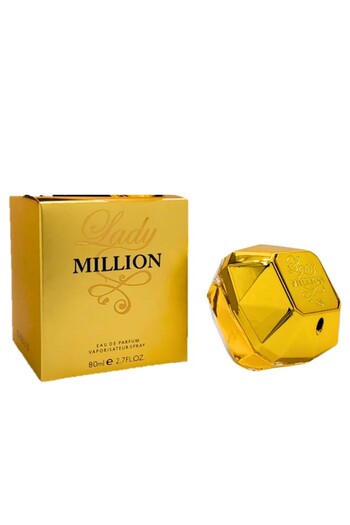 Paco Rabanne Lady Million Eau de Parfum 80ml (For Women) (Similar scent to Paco Rabanne Lady Million Eau de Parfum)