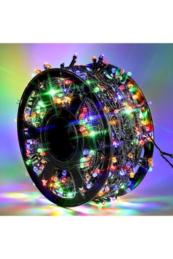 OEM Christmas Light Installation, Bulb Reel, Multicolor, 100 Meters