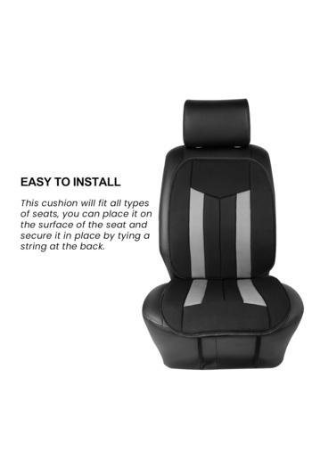 Mob PU Leather Car Seat Cushion CU115 – Easy to Install, Durable & Breathable