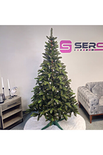 SERSIMO Christmas Deluxe artificial tree by Sersimo, Victoria Special, 2D+3D, 220cm