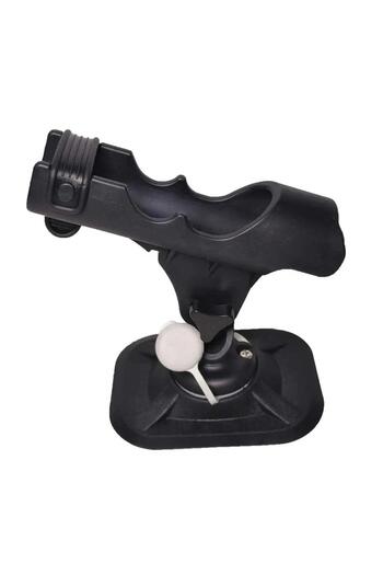 Choice Flat Surface Base Fishing Rod Holder for Kayak Marine Boat PVC Inflatable Boat Hand Rail Dinghy Raft