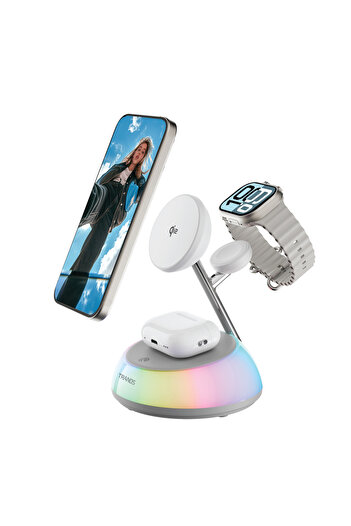 trands 4 in 1 Qi2 Wireless Charger WC8436