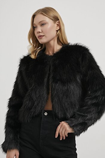 Arma Life Armalife 7023 lined premium faux fur look women's coat