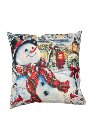 OEM Christmas velvet pillowcase 45 x 45 cm