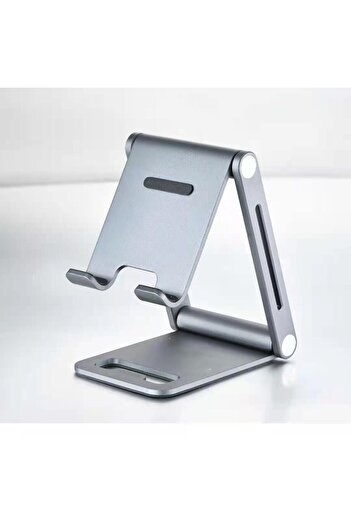 Generic Multifunctional Rotating Phone Holder 270° Adjustable, Heavy-Duty Aluminum, Foldab