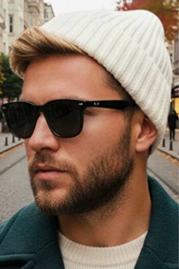Mood Agenda Men's Soft Textured Thick Ribbed Soft Wool Beret