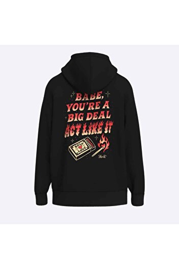 Shout Φούτερ με κουκούλα Act Like It Oversize Unisex