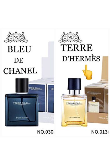 Veking Colo Collection 2 pcs of Long-lasting Inspired Perfume 25ml each bottle Men