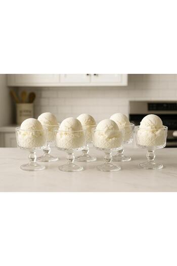 Noah Exclusive 6-Piece Footed Magnolia Bowl-Ice Cream Bowl