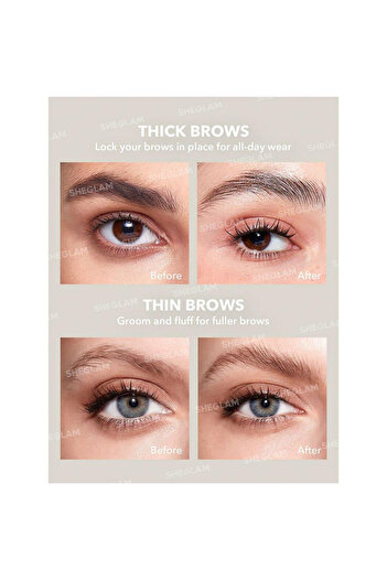 Shiglam Shiglam Eyebrow Fixing Gel - Crystal Clear