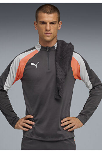 Puma IndividualLIGA Quarter-Zip Μπλούζα Ανδρών