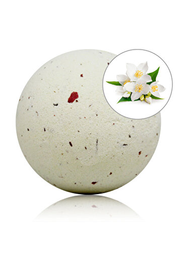 Crisalida Laboratorio SyS effervescent bath bomb, Jasmine 140 g
